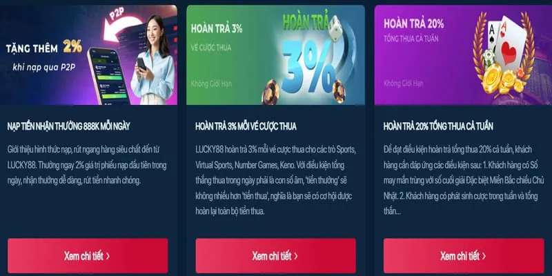 Giao diện ứng dụng KU888 trên điện thoại